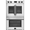 Image 1 : New - Forno Gallico 30" Electric French Door Wall Oven - RV: $5999 CAD - Dents on the door handle