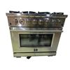 Image 2 : Forno Capriasca 36" Freestanding Dual Fuel Range - RV: $2299 CAD - 1 control knob and some burner ca