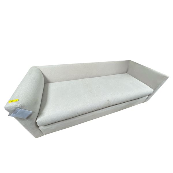 Article Cream Sofa - 1-Pcs, H29" x W91" x D36" - Good condition, light staining