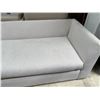 Image 3 : Article Cream Sofa - 1-Pcs, H29" x W91" x D36" - Good condition, light staining