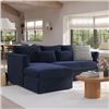 Image 1 : New - Article Marina 90" Velvet Reversible Sleeper Storage Sectional - RV: $2599 CAD - Hale Ink (ART