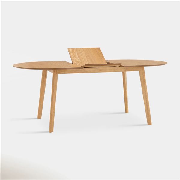 New Werner Extendable Dining Table Natural Oak - RV: $1235 CAD (WM2031-DT)