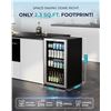 Image 3 : EUHOMY Beverage Refrigerator and Cooler, 128 Can Mini fridge with Glass Door RV: $339.98
