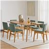 Image 1 : New  - Article Seno Dining Table for 6 - Oak - RV: $799 CAD (ART2409)