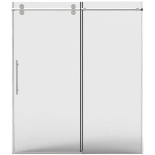 New - NADOLI 60" Sliding Shower Door - RV: $469 CAD - 6MM (DSL5560C-CL)