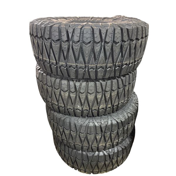 Set of 4 New Tri-Ace Punisher M/T Tires - RV: $2000 CAD, 37X12.50R17LT, 8PR, 124Q, Load Range D