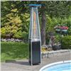 Image 1 : New - Paramount Flame Patio Heater, Black and Silver - RV: $372.99 CAD (PH-F-121-BK MO)
