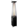 Image 2 : New - Paramount Flame Patio Heater, Black and Silver - RV: $372.99 CAD (PH-F-121-BK MO)