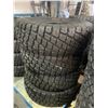 Image 2 : Set of 4 New Black Bear Baja Rally Radial Tubeless M+S Tires - RV: $2000 CAD, 40X13.50R17LT, 6PR, 12