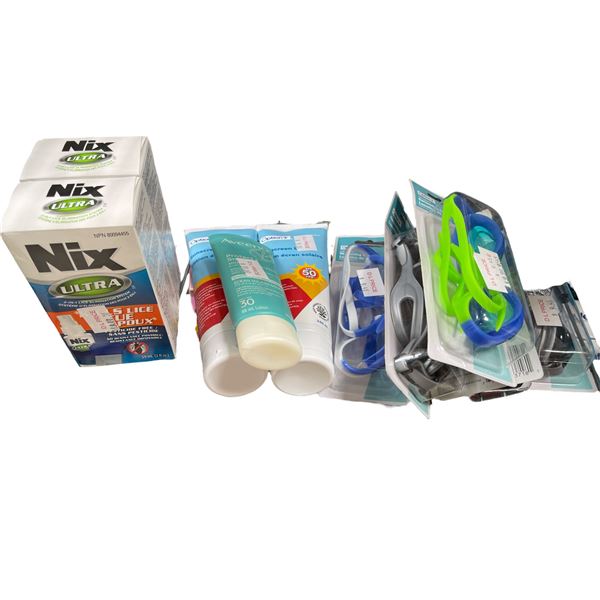 10-Pcs Outdoor Activities Personal Care Products - RV: $150+ CAD - Includes Nix Ultra Lice Treatment