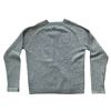 Image 2 : Authentic Calvin Klein Jeans Gray V-Neck Sweater (Size L)