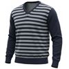 Image 1 : Authentic Calvin Klein Jeans Striped V-Neck Sweater (Size M)