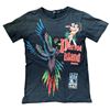 Image 2 : Authentic Paco Chicano By Christian Audigier and Ed Hardy "Parrot Jungle Love" T-Shirts (Size S)