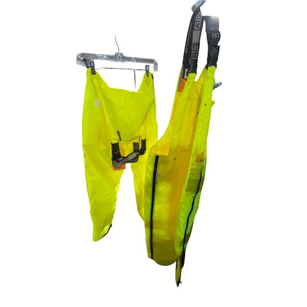 2-Pcs - Dakota New Hi Vis Bib Overalls (M & XL), with Tags
