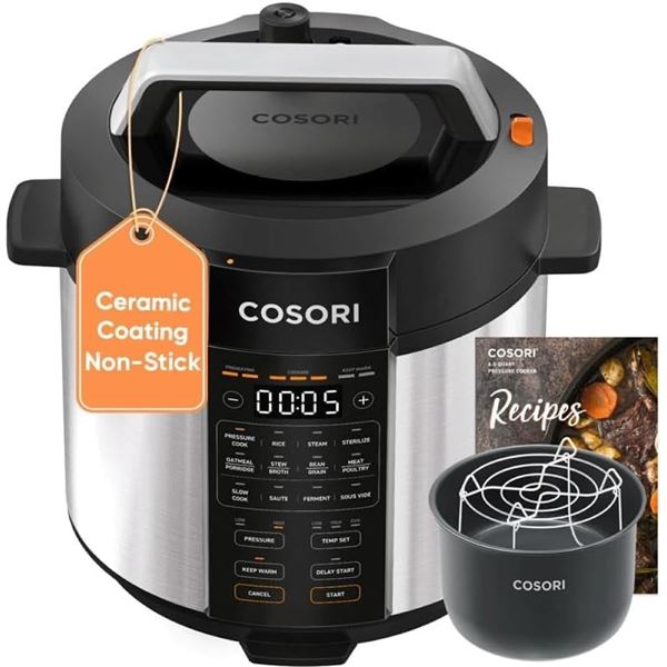 BNIB - Cosori 6.0-Quart Pressure Cooker 5.7L - Model no: CMC-CO601-SCA