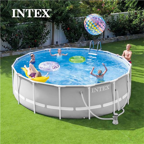 BNIB - Intex Prism Frame Above Ground Pool Set - RV: $399.99 CAD (26719EH) - 14' x 42"