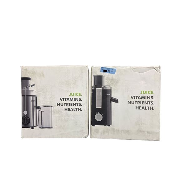 Group of 2 Sifene Centrifugal Juicers (Models ARM512) - Colours Selected Randomly