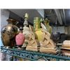 Image 3 : Assortment of Decorative Vases, Lamps, Vintage Books, and Autumn Harvest Basket