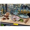 Image 2 : Group of Home Decor - Vases, Wall Art, Bowls, Wooden Figurines
