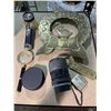 Image 2 : 7-Pcs Vintage Camera Lens, Magnifying Glass, and Metal Decor
