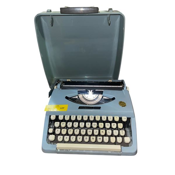 1970's Brother Majestic 400 Blue with Case