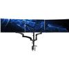 Image 1 : Pallet of VIVO Black Triple Monitor Mount (Model V300G)