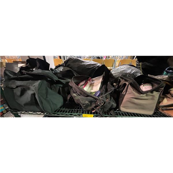 Group of Vitamin Supplements (Jamieson and Nature's Bounty) and Tool Bags