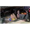Image 1 : 4 Canvas Tool Bags with Extension Cords and Assorted Tools