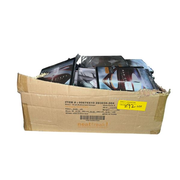 Full Box of New DVD & CD