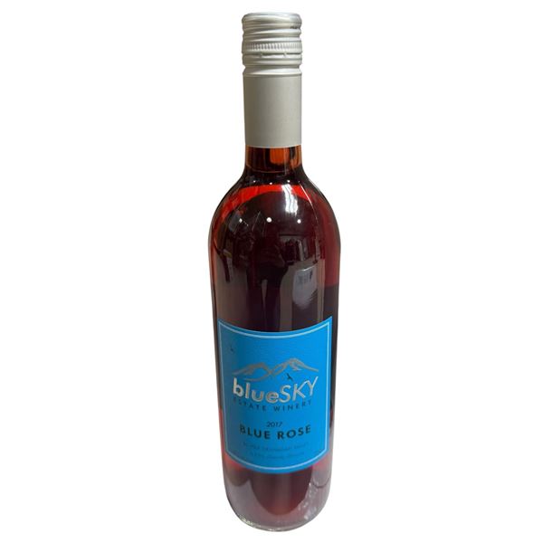 7 Bottles of BlueSKY 2017 Blue Rose (750ml)