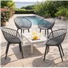 Image 1 : New open Box - Patio Dining Chairs 4-pack - RV: $399.99 CAD (PF11219)