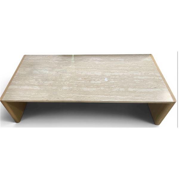 Light Wood Coffee Table H15" x 59" x 27.5"