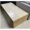 Image 3 : Light Wood Coffee Table H15" x 59" x 27.5"