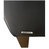 Image 3 : Natuzzi Black Leather Club Chair, Approx. H31" x W35" x D36"