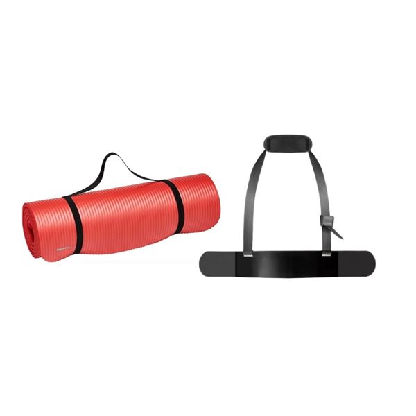 New Intey Arm Blaster and 2 Amazon Basics Thick Exercise Yoga Mat with Carrying Strap