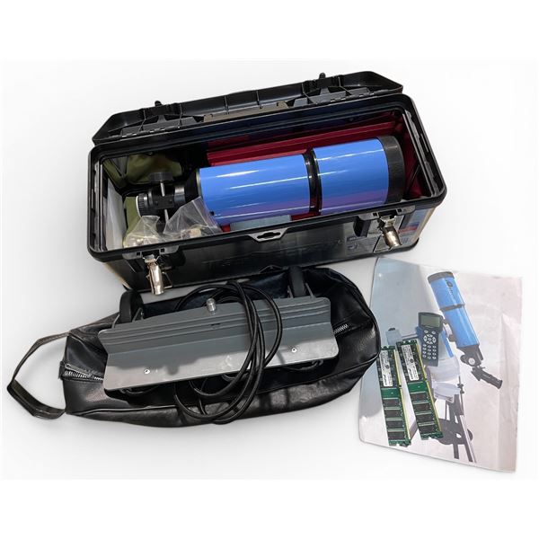 iOptron Telescope w/ Mastercraft Stainless Steel Toolbox