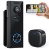 Image 1 : New Open Box - XTU Smart Home 2K Video Doorbell Camera (Model BELL J100