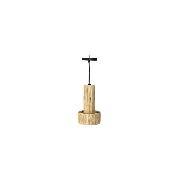 New- Pair Moe's Shine Pendant Lamps - Natural (H9.5) - RV: $238 CAD (OD-1022-24)
