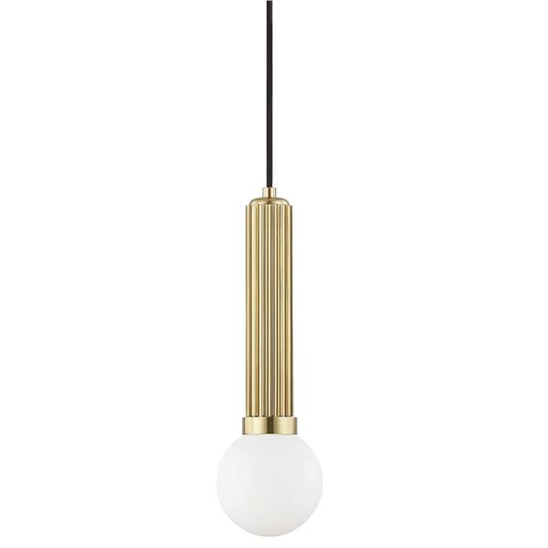 New - Moe's Reade Pendant Gold - RV: $580 CAD