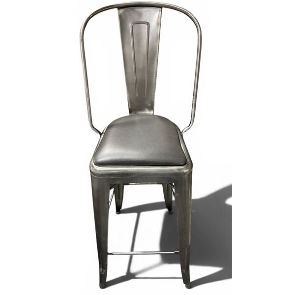 8-Pcs Gunmetal Bar Stool
