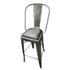 Image 2 : 8-Pcs Gunmetal Bar Stool