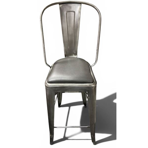 8-Pcs Gunmetal Dining Chair