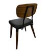 Image 3 : Group of 2 Mid-Century Style Wooden Bar Chairs (some minor wear)