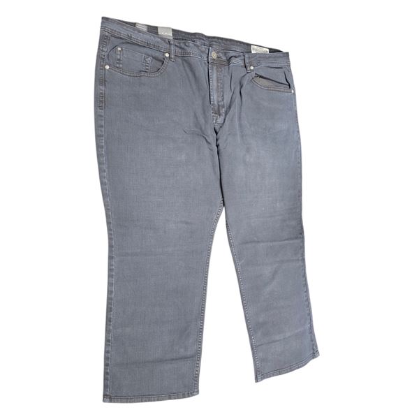 4-Pcs New Buffalo David Bitton Jack-X Slim Straight Stretch Black Jeans (Size 44x30- Mixed Colour),