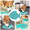 Image 2 : 9-Pcs New Dog and Cat Fish-Shaped Slow Feeder - RV: $90