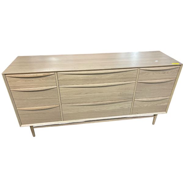New - Article Lenia 9 Drawer Dresser - White Oak - RV: $2299 CAD - without box