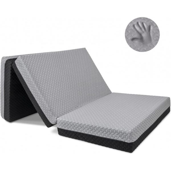 Millard 6 Inch Premium Tri-fold Water Proof Memory Foam Mattress - (75"x31"x6)
