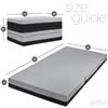 Image 2 : Millard 6 Inch Premium Tri-fold Water Proof Memory Foam Mattress - (75"x31"x6)