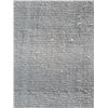 Image 2 : Modern Textured Area Rug Minimalist Solid Grey/Taupe - Approx 131in x 96in