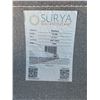 Image 3 : Modern Textured Area Rug Minimalist Solid Grey/Taupe - Approx 131in x 96in